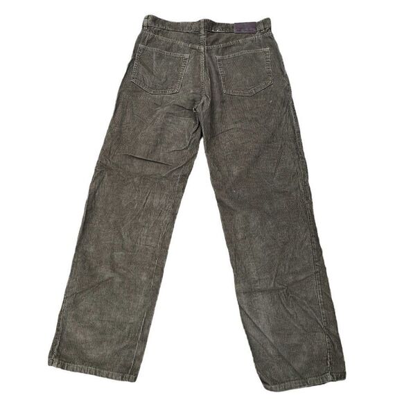 Calvin Klien Jeans Corduroy Pants Size 34 Olive Green/Brown - Picture 4 of 10